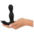 Rebel - 2-in-1 Remote Control Prostate Massager (Black)