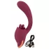 Javida - Dual Action Tongue Vibrator (Red)