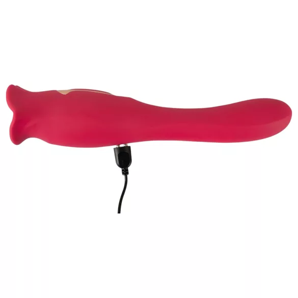 You2Toys - 2‑in‑1 Tongue Vibrator (Pink)
