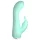 Cuties Mini 4 - rechargeable bunny clitoral vibrator with arm (green)