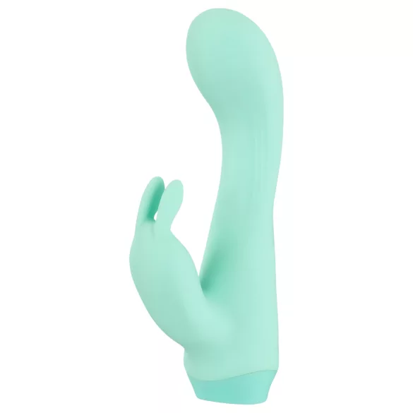 Cuties Mini 4 - rechargeable bunny clitoral vibrator with arm (green)