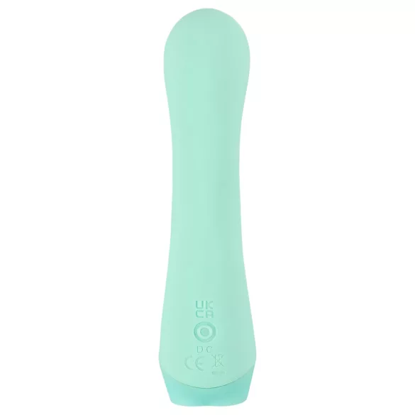 Cuties Mini 4 - rechargeable bunny clitoral vibrator with arm (green)