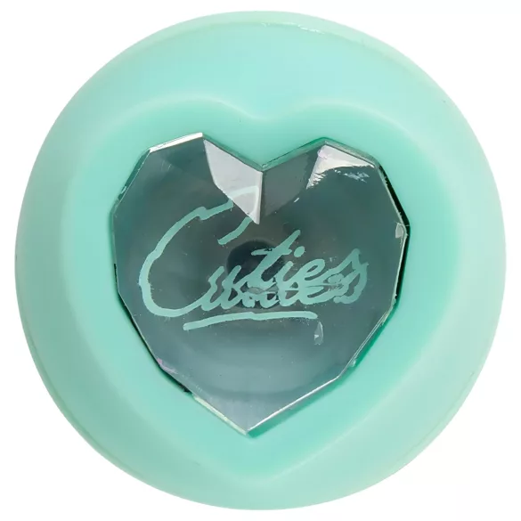 Cuties Mini 4 - rechargeable bunny clitoral vibrator with arm (green)