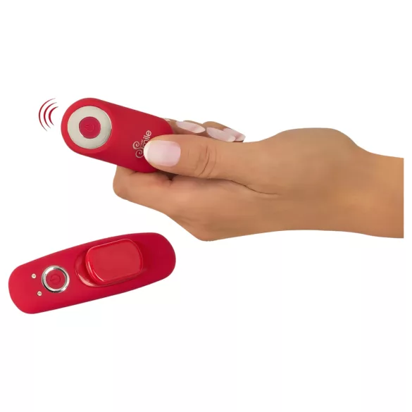 Smile - Rechargeable, Remote-Controlled Red Vibrating Panties