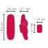 Smile - Rechargeable, Remote-Controlled Red Vibrating Panties