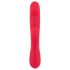 Smile Thumping Rabbit - Rechargeable 3-Motor Vibrator (Red)