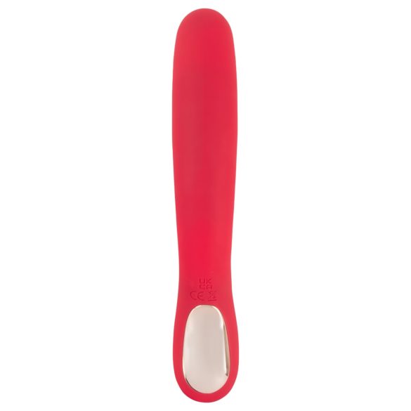 Smile Thumping Rabbit - Rechargeable 3-Motor Vibrator (Red)