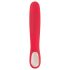 Smile Thumping Rabbit - Rechargeable 3-Motor Vibrator (Red)