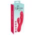 Smile Thumping Rabbit - Rechargeable 3-Motor Vibrator (Red)