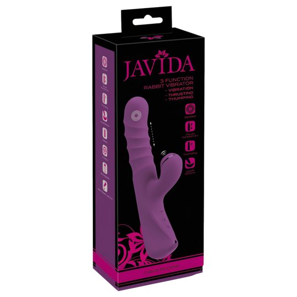 Javida - 3in1 Bunny Vibrator (Purple)
