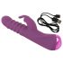 Javida - Purple Thrusting Vibrator with Clitoral Arm