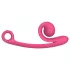 Snail Vibe Curve - 2‑in‑1 Clitoral Vibrator (Pink)
