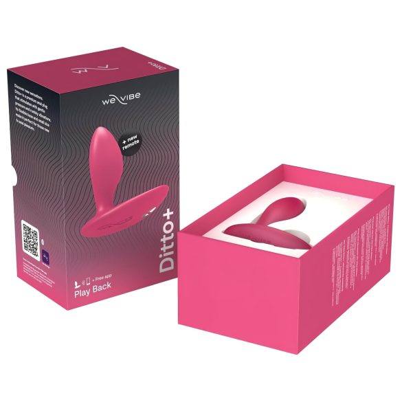 We-Vibe Ditto+ - Smart Rechargeable Anal Vibrator (Pink)