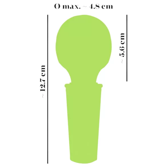 You2Toys Mini Wand - Rechargeable Massager Vibrator (Green)