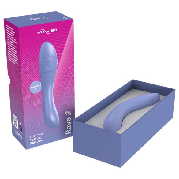 We-Vibe Rave 2 - Smart Rechargeable G-Spot Vibrator (Blue)