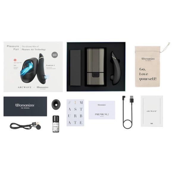 Womanizer Pleasure Pair - Couple's Set