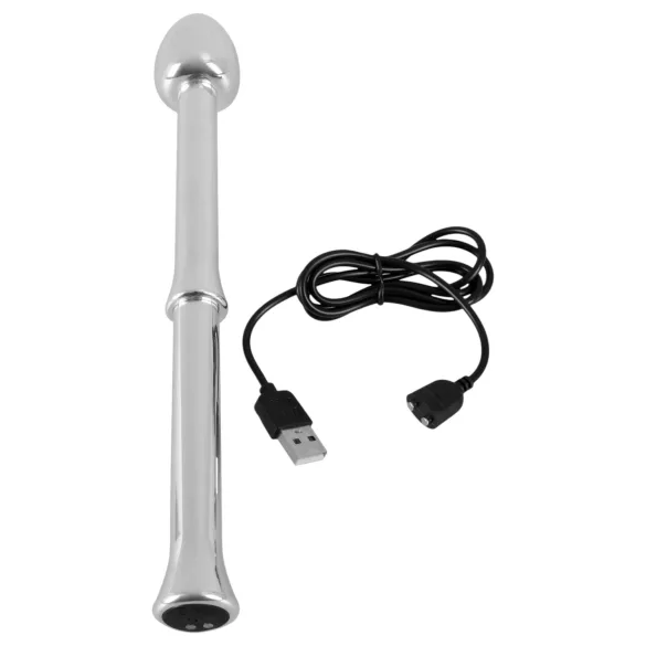 Rebel - Metal Prostate Vibrator (Silver)