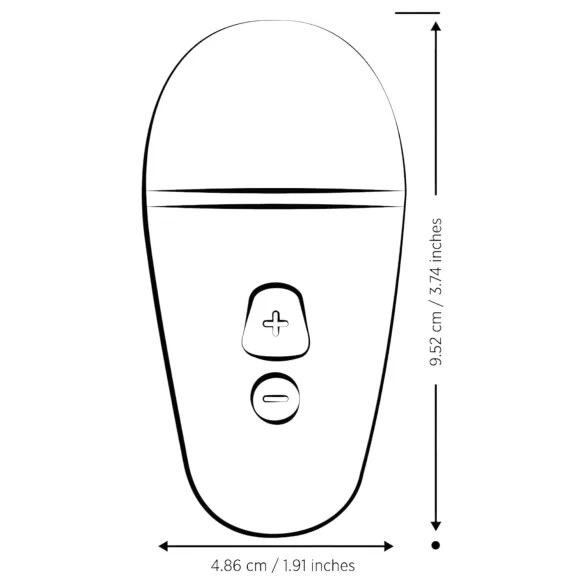 ROMP Free X - Rechargeable Airwave Clitoral Stimulator (Purple)