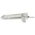 Crystal - Vibrator with suction cup (transparent)