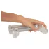 Crystal - Vibrator with suction cup (transparent)