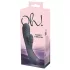 You2Toys - Oh! Rabbit vibrator with clitoral arm (black)