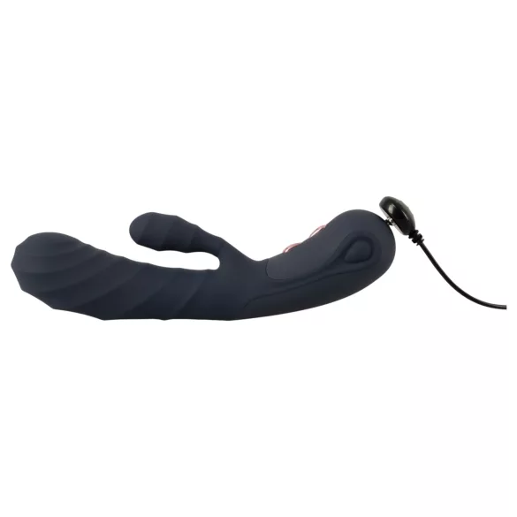 You2Toys - Oh! Rabbit vibrator with clitoral arm (black)