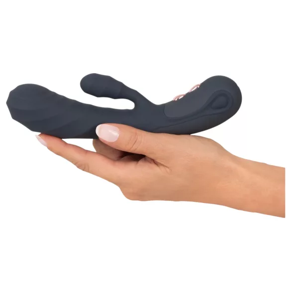 You2Toys - Oh! Rabbit vibrator with clitoral arm (black)