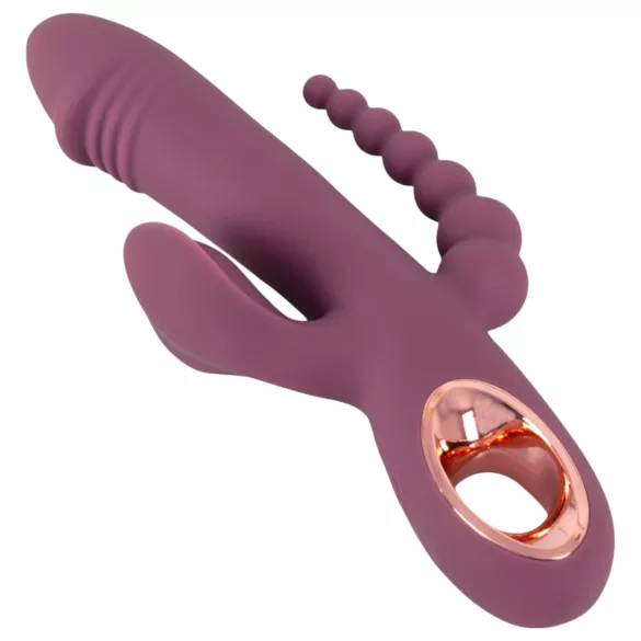You2Toys - Rechargeable Triple-Arm Vibrator (Purple)