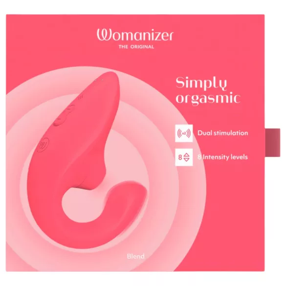 Womanizer Blend - G-spot vibrator and clitoral stimulator (coral)