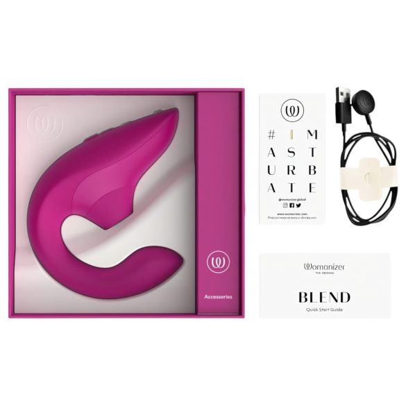 Womanizer Blend - G-Spot Vibrator & Clitoral Stimulator (Pink)