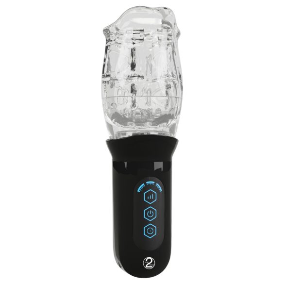 Stroker - Vibrating Rotating Masturbator (Transparent)