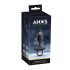 ANOS - Ribbed Vibrating Anal Plug (Black)