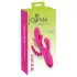 SMILE - Triple Action Tongue Vibrator (Pink)