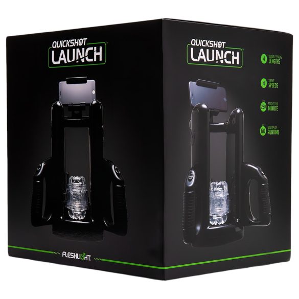 Fleshlight Quickshot Launch - Black Masturbator Adapter