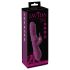 Javida - 3-in-1 Thrusting & Rotating Beaded Vibrator (Purple)