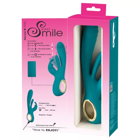 Smile - Pulsing G-Spot & Clitoral Vibrator (Green)
