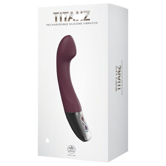 Excellent Power Titanium - Rechargeable G-Spot Vibrator (Red)