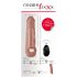 Realistixxx - Wireless Vibrating Penis Sleeve - Natural (20cm)