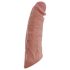 Realistixxx - Wireless Vibrating Penis Sleeve - Natural (20cm)