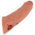 Realistixxx - Wireless Vibrating Penis Sleeve - Natural (20cm)