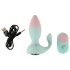 Beau Coeur Juvela - Vibrating Anal Plug (Turquoise)