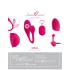 Beau Coeur Coral - wearable vibrating egg with remote control (pink)