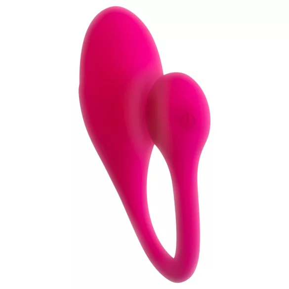 Beau Coeur Coral - wearable vibrating egg with remote control (pink)