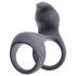 Beau Coeur Vylor - Grey Pleasure Ring with Clitoral Teaser