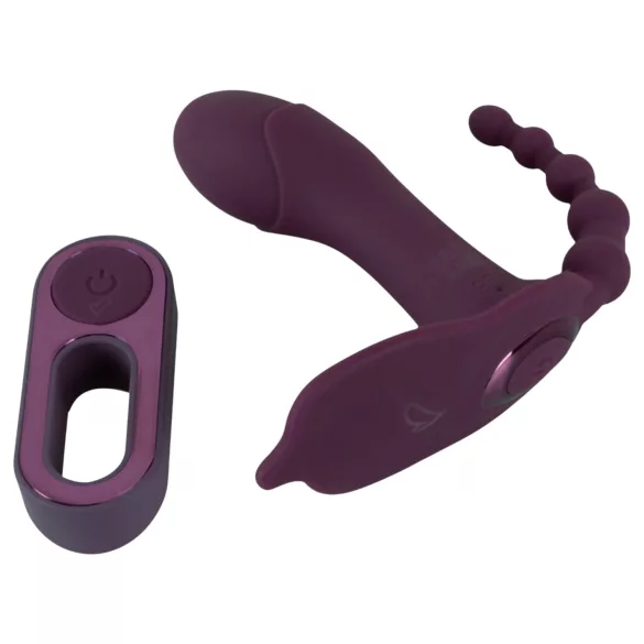 Beau Coeur Ariva - 3-in-1 Panty Vibrator (Purple)