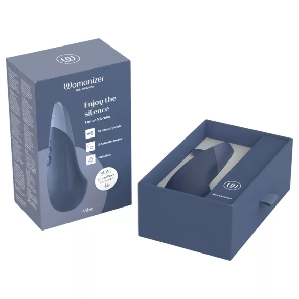 Womanizer Vibe - Clitoral Stimulator (Blue)