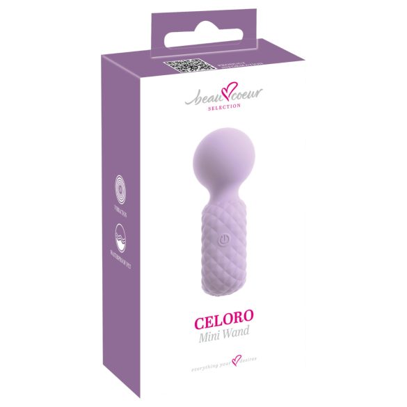 Beau Coeur Celoro - Mini Massage Vibrator (Purple)