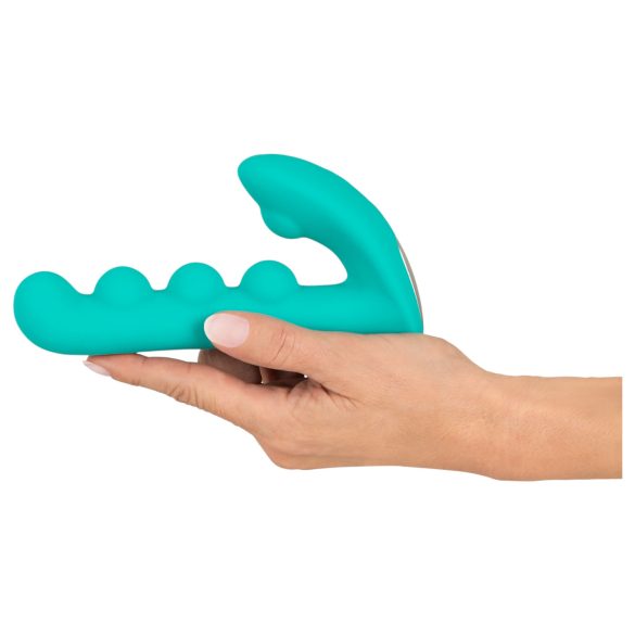 Beau Coeur Sylora - Beaded 2-in-1 Vibrator (Green)