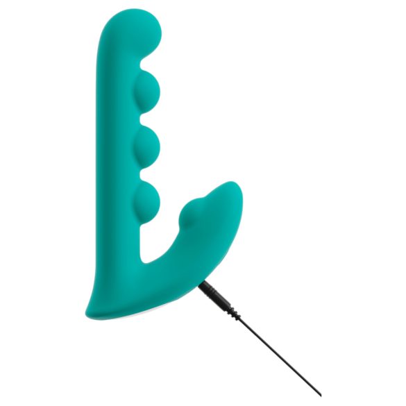 Beau Coeur Sylora - Beaded 2-in-1 Vibrator (Green)