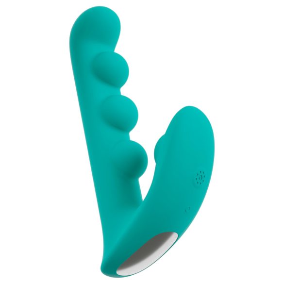 Beau Coeur Sylora - Beaded 2-in-1 Vibrator (Green)